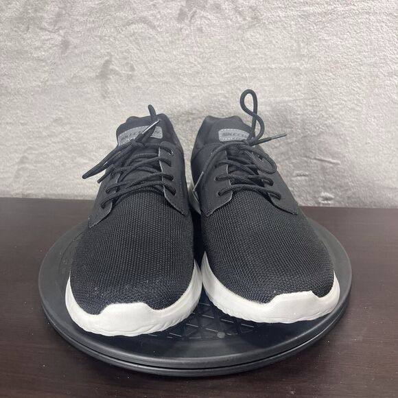 Skechers Men's Sz 10.5 Delson Swift Fit Hands Free Memory Foam Black Shoes - Picture 2 of 10